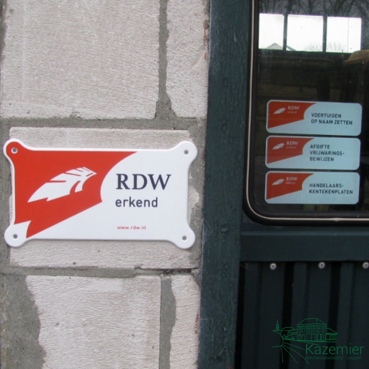 RDW Erkenning